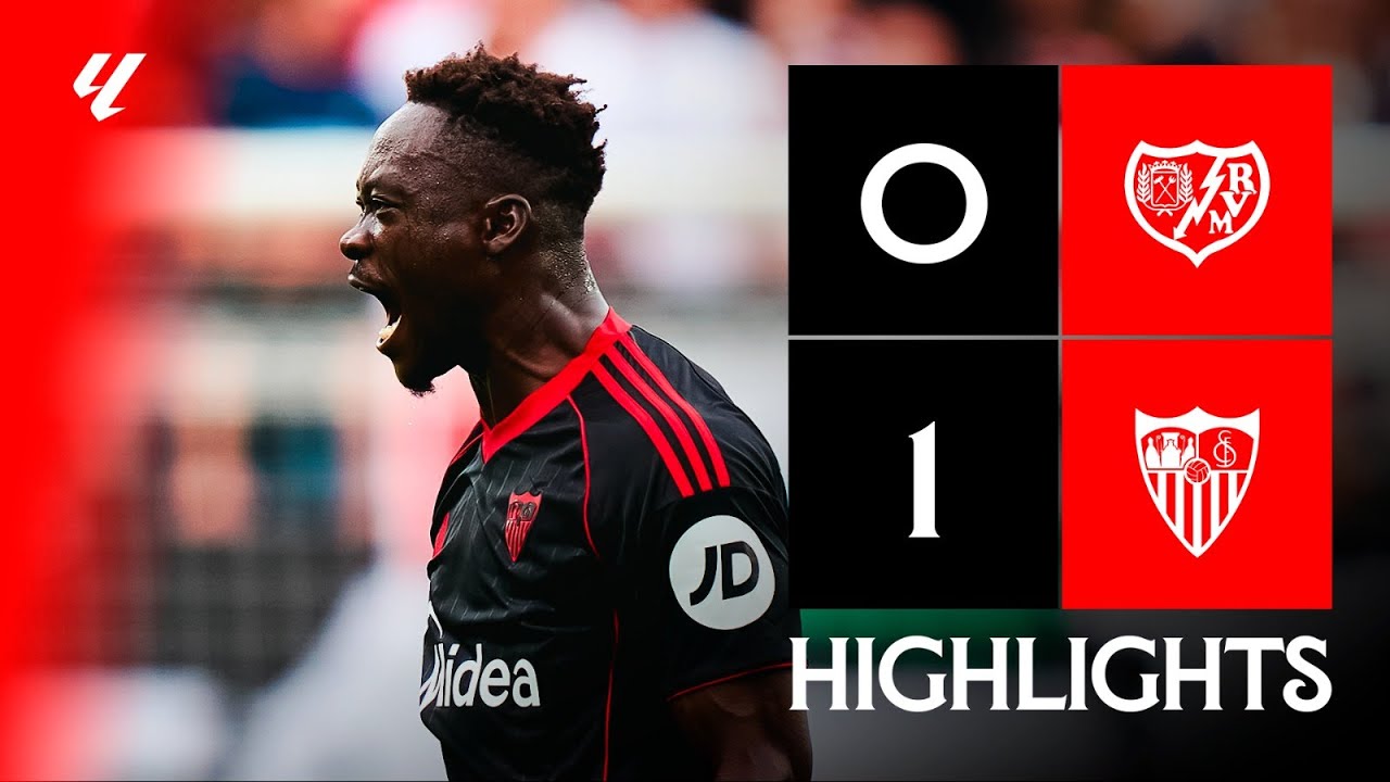 Rayo Vallecano vs Sevilla FC (0-1) LALIGA | Resumen