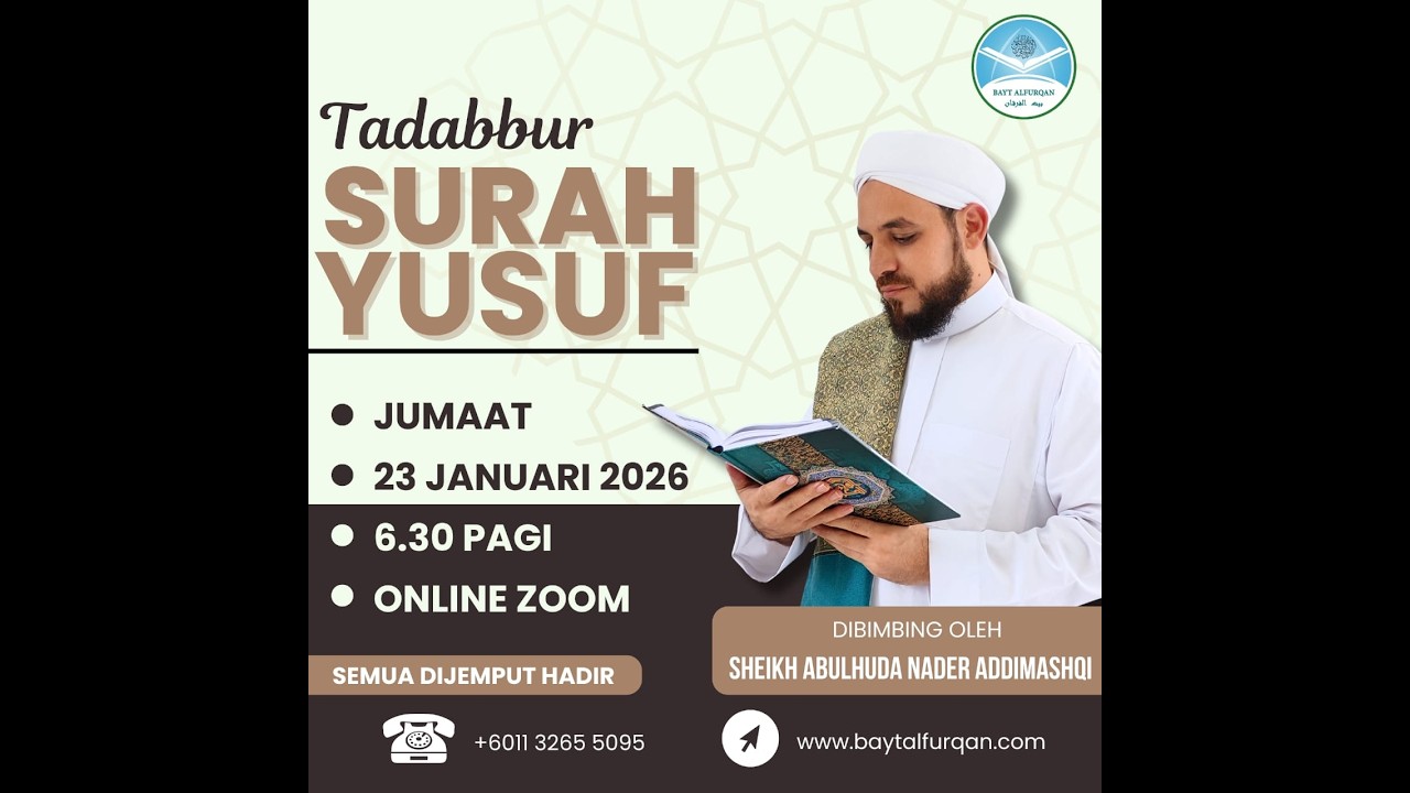 SESI 2 TADABBUR SURAH YUSUF