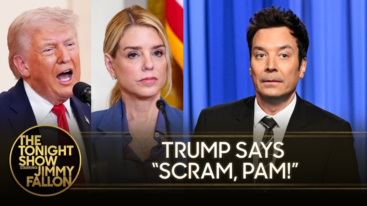 Trump Fires Pam Bondi, Offers No New Plans for Iran in Rambling Speech | The Tonight Show