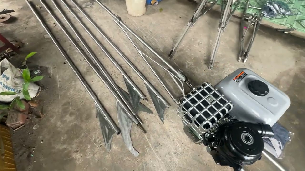 Máy nổ GB 460ve chọn bộ giàn cầu inox.lh 0977838359