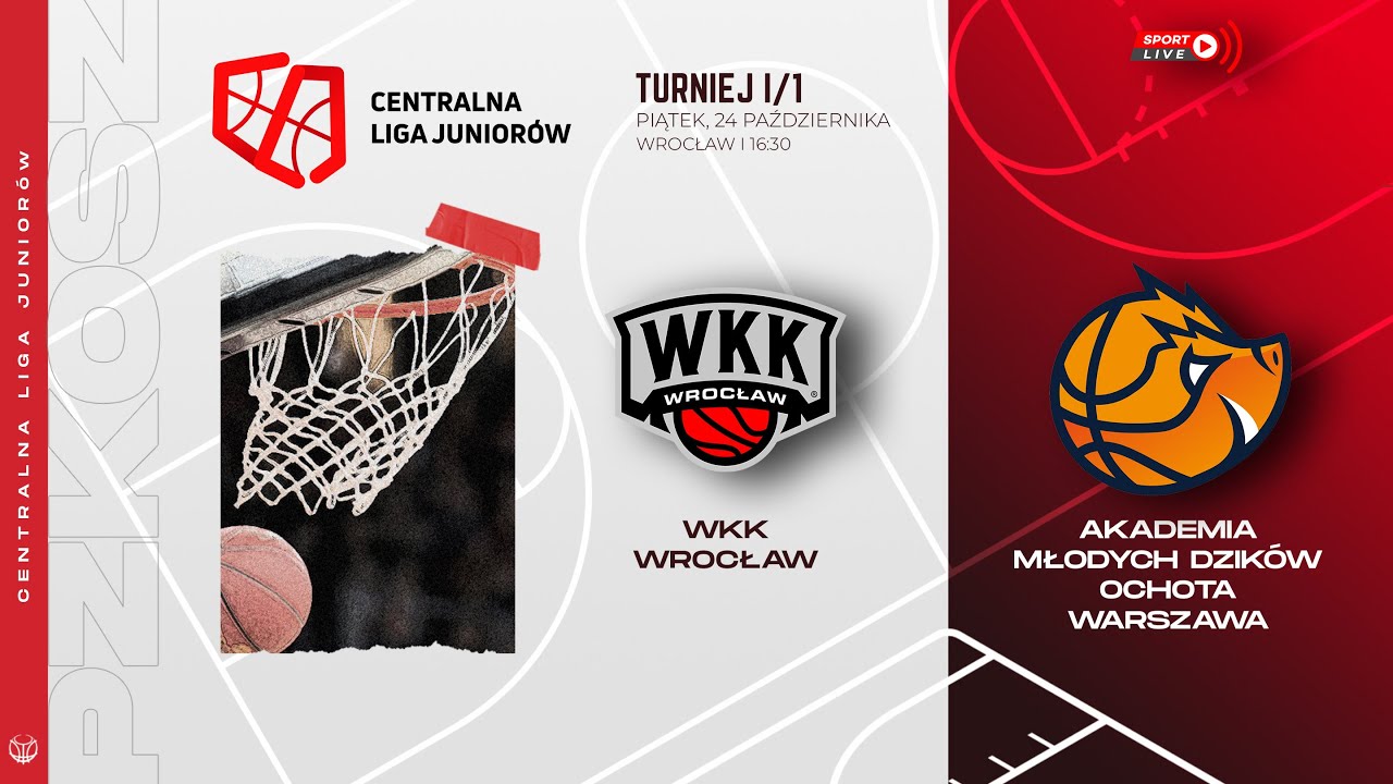 WKK Wrocław - Akademia Młodych Dzików Ochota Warszawa (CLJ)