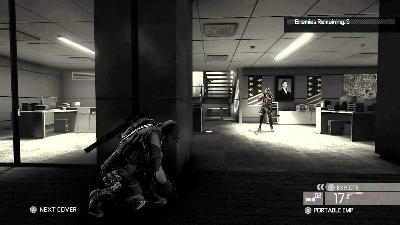 Splinter Cell Conviction - Third Echelon Hunter - Realistic, no retries