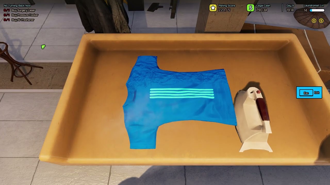 Laundering Simulator Ep#4   New Counterfeit Machine