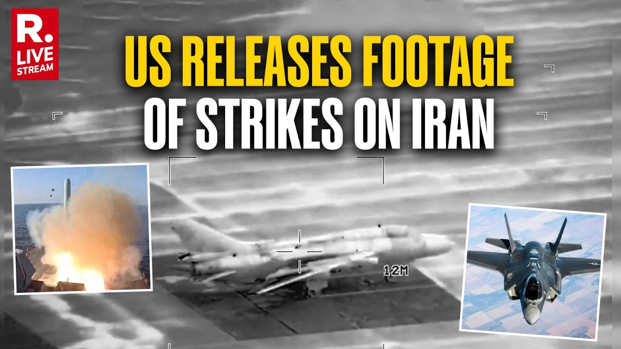 US-Iran War LIVE: Pentagon Releases Video Of US Flight Ops As Iran Strikes Continue |Iran-Israel War