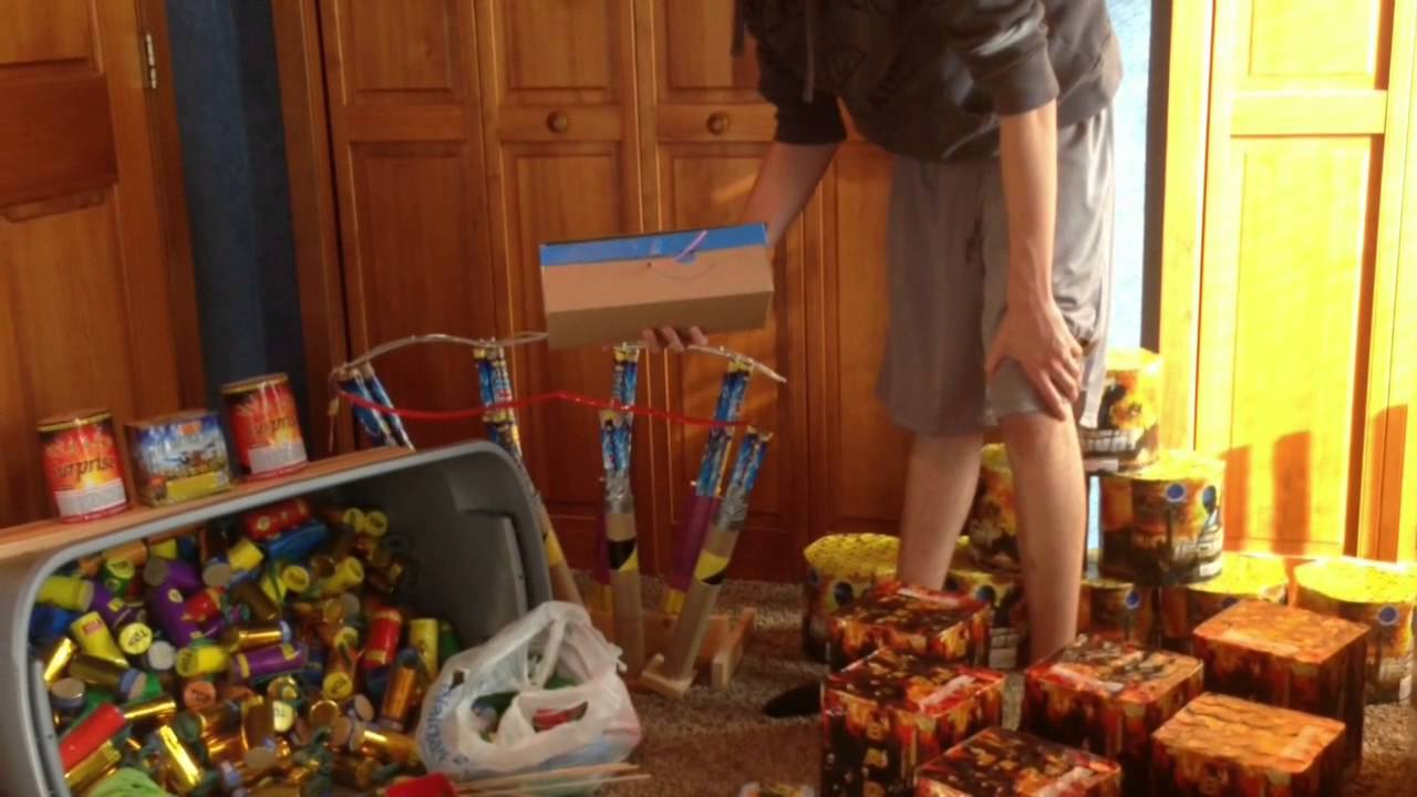 Huge Firework Stash 2015!