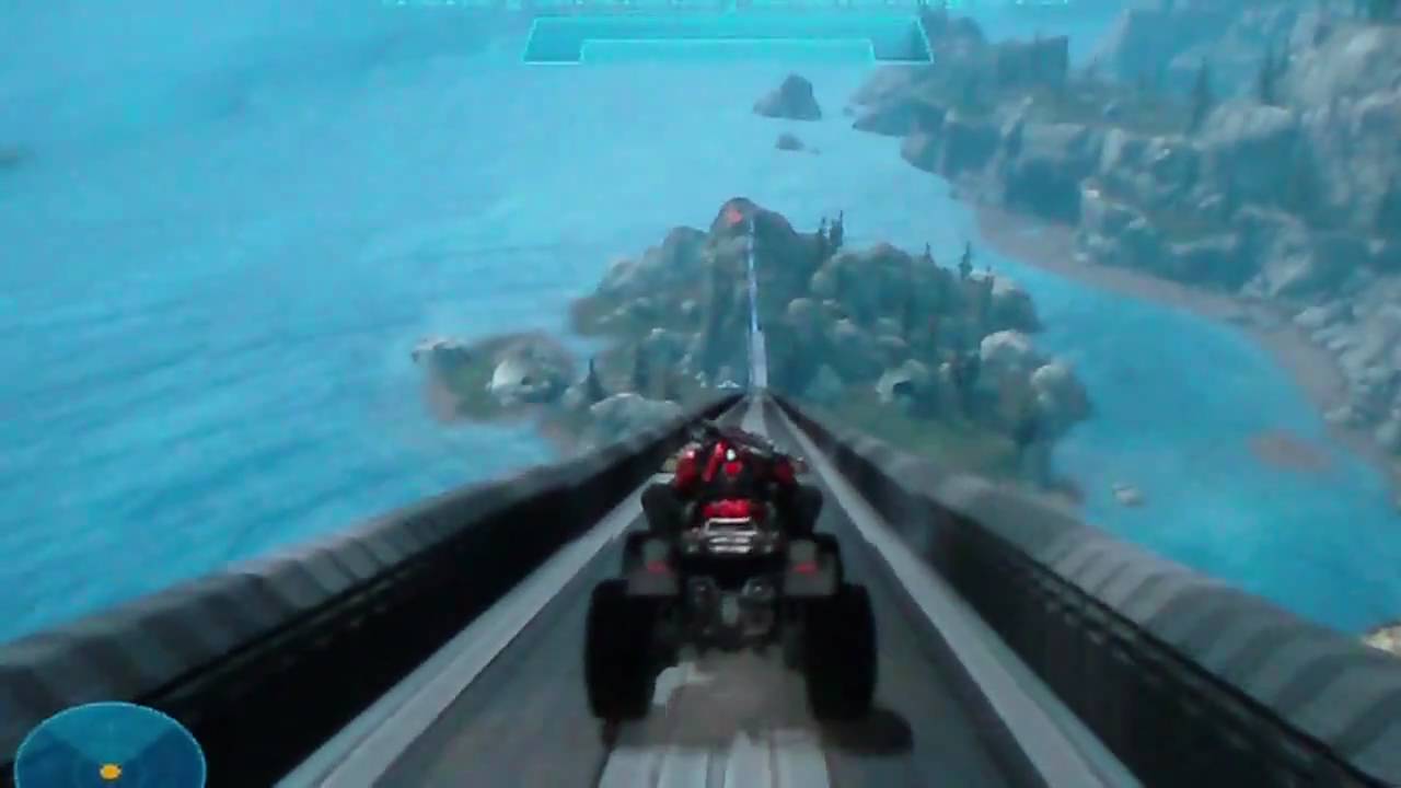 Halo Reach Forge: Biggest Ramp EVER