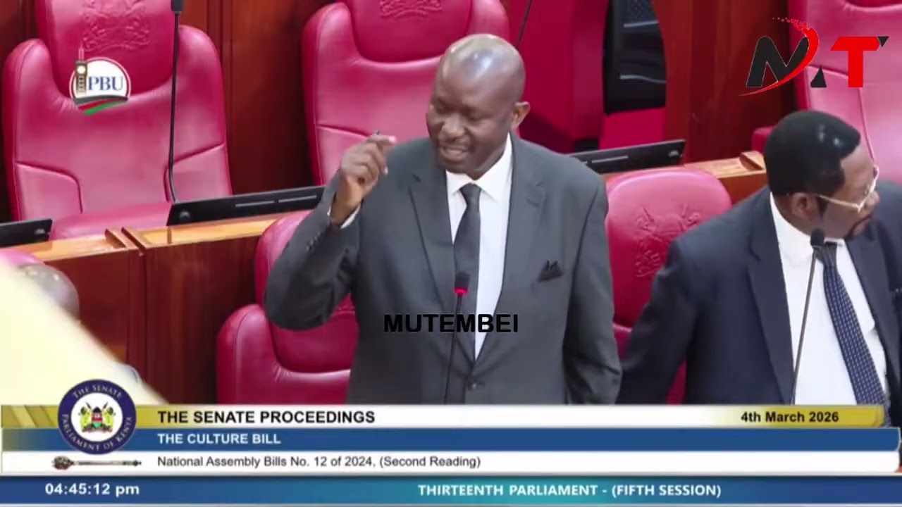 NO MORE FOREIGN INFLUENCE! SEN OKONGO URGES YOUTH TO PROTECT KENYAN CULTURE!
