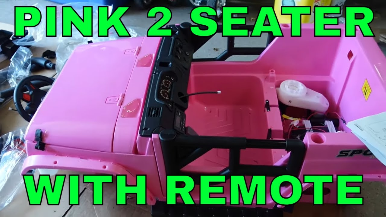 Costzon Kids Electric Car 2 Seater Assembly - 
