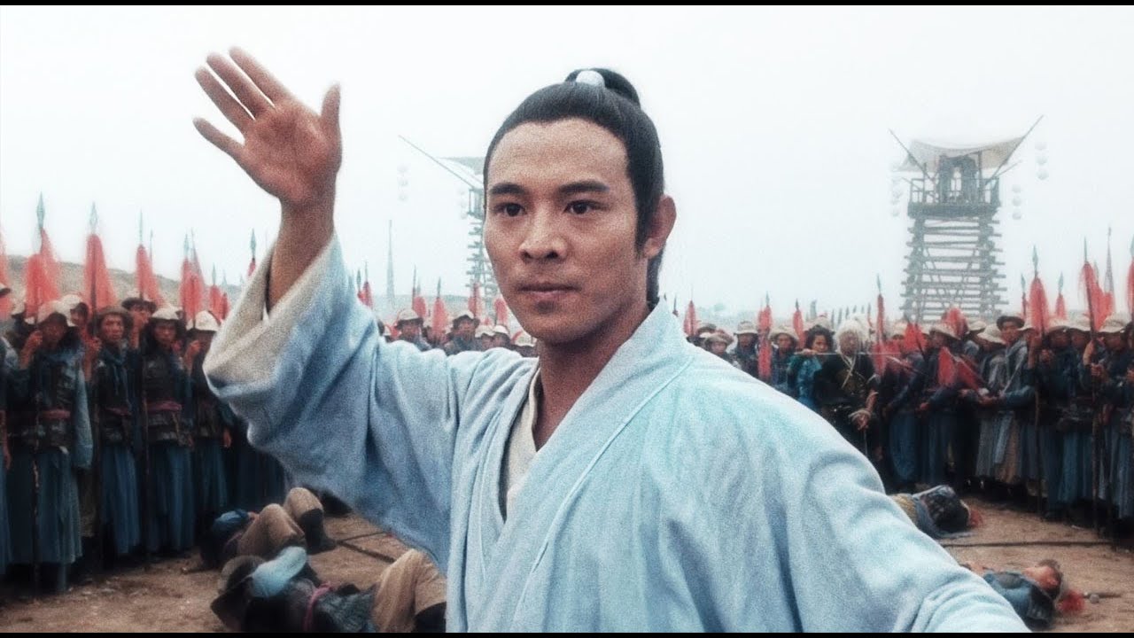 Tai-Chi Master final match. Zoeng Gwanbou vs Dung Tienbou