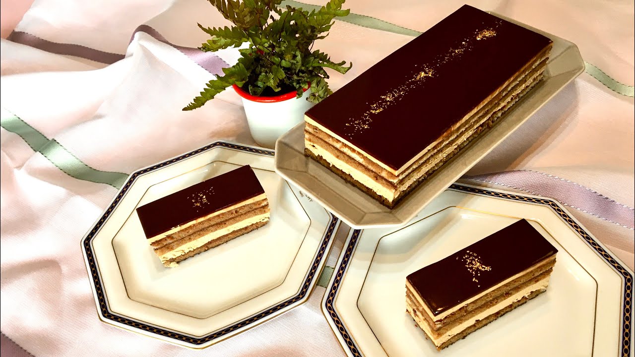 【基本】ガトー・オペラの作り方//opera cake recipe