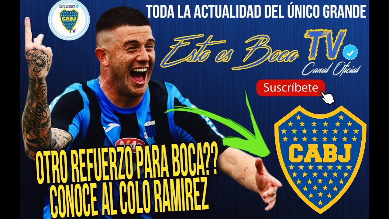 OTRO REFUERZO PARA BOCA?? CONOC&Eacute; AL COLO RAMIREZ ✔️ ACTUALIDAD XENEIZE 🔔