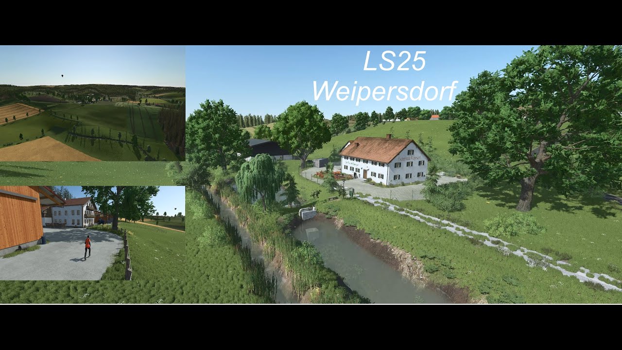 Farming Simulator 25 - Map Vorstellung Weipersdorf Bayern mit viel Details ( Cine Trailer)