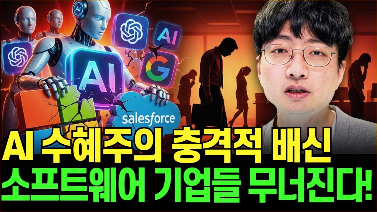 AI기업이 소트프웨어 잡아먹는다. 실직 넘어 폐업 위기