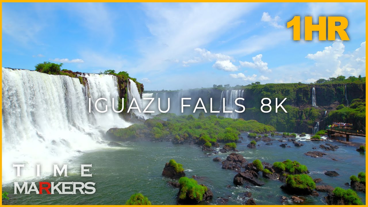 【 8K 】 【 Meoung Video 】 1 HOURS 'Iguazu falls' | 이과수 폭포 | 1시간 | Scenery | Relaxing