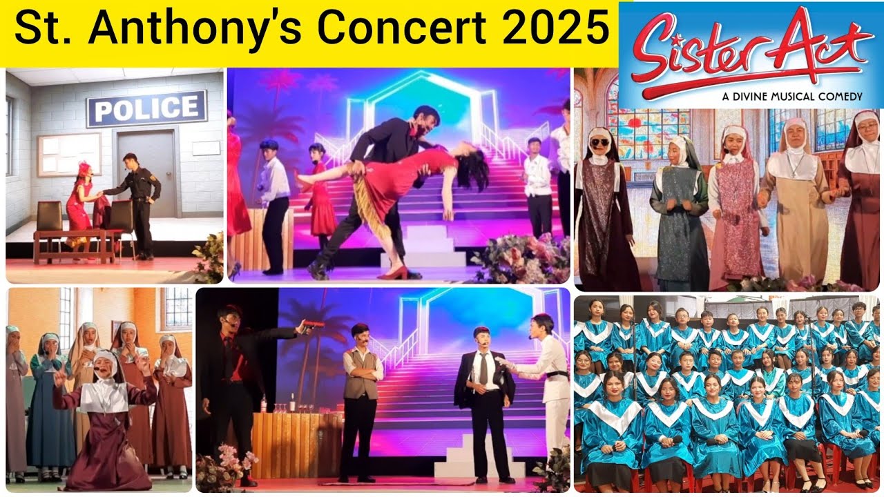 St. Anthony's Hr. Sec. School Concert 2025 || Sister Act - A Musical Comedy