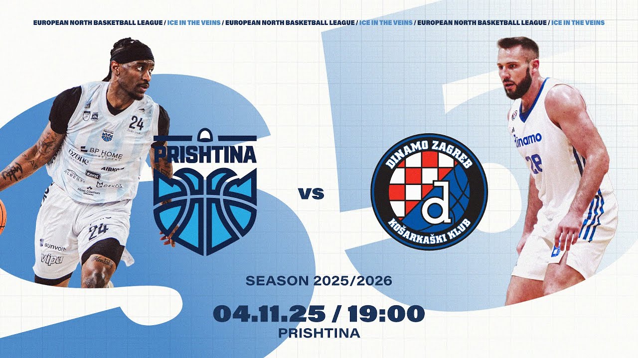 SIGAL PRISHTINA v Dinamo Zagreb | Nov 4, 2025, 7:00 PM | ENBLeague 2025/26