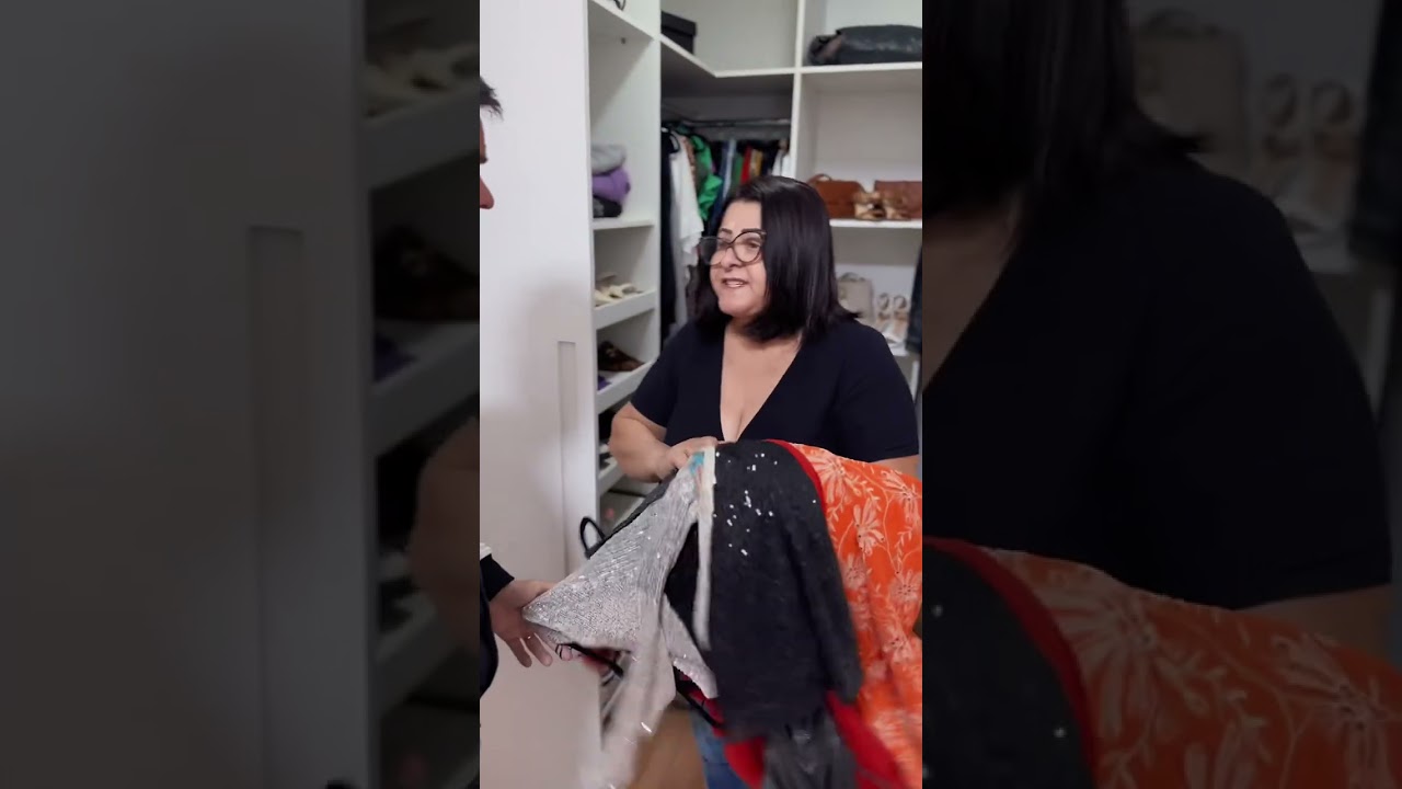 É uma sem noção a mãe do meu marido pegou minhas roupas novas pra doar!