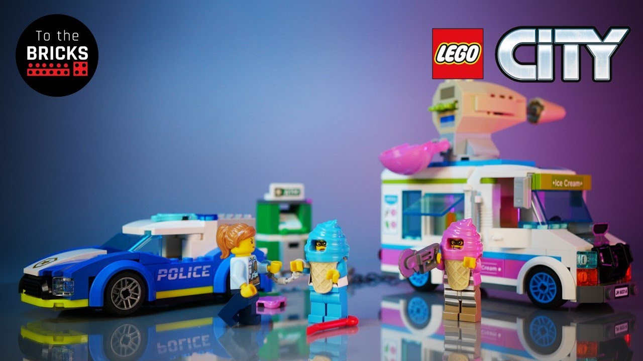 LEGO City Police 60314 Policyjny pościg za furgonetką z lodami | Ice Cream Truck Police Chase 🍦🚓