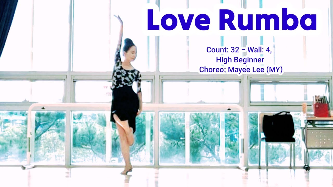 Love Rumba 러브룸바 SH LineDance Korea KLSF 대한생활체육연합회