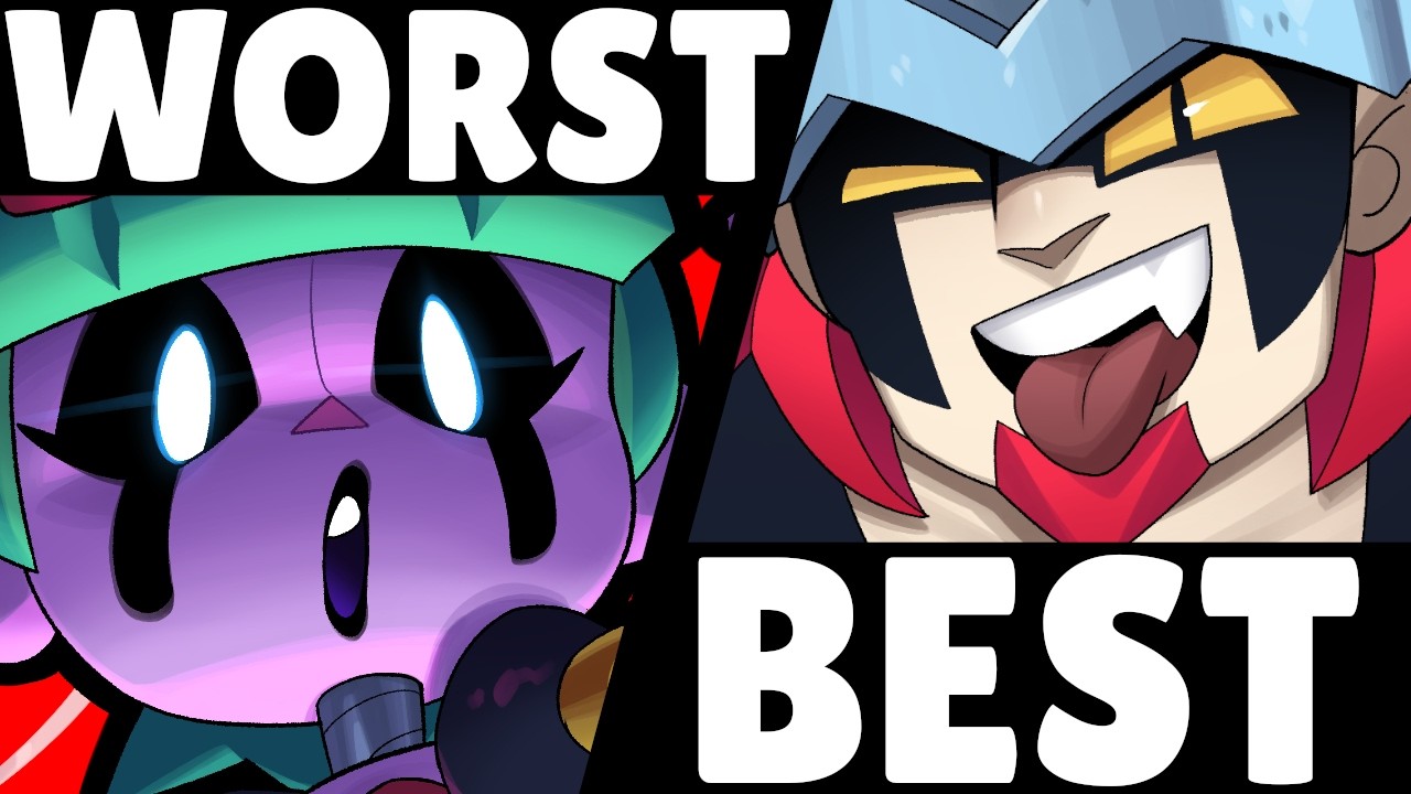 (V51) The BEST & WORST Brawlers | Pro Tier List!