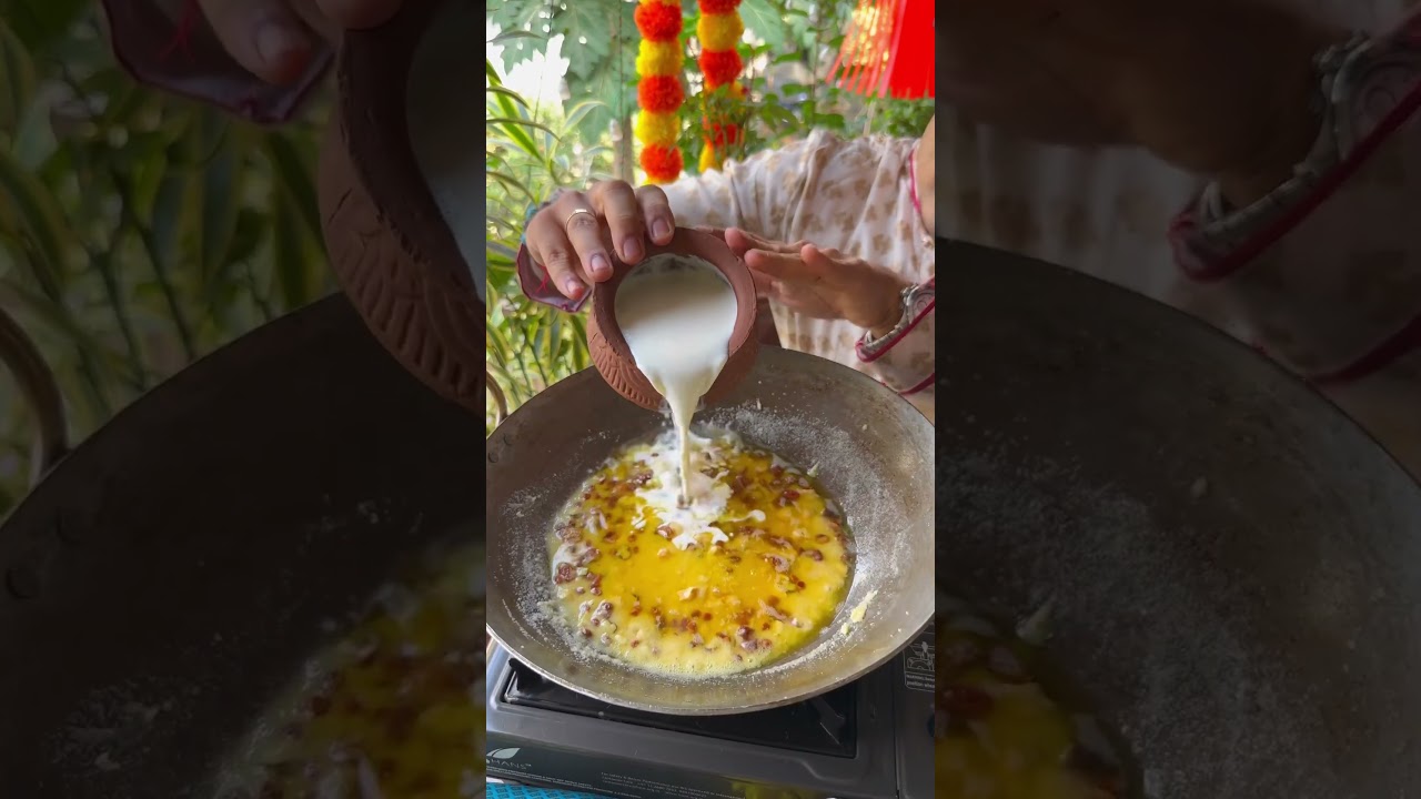 Ram halwa 🤤❤️. #ram #ayodhya #prasad #youtubeshorts #shortsviral #omkarpawar 808520741