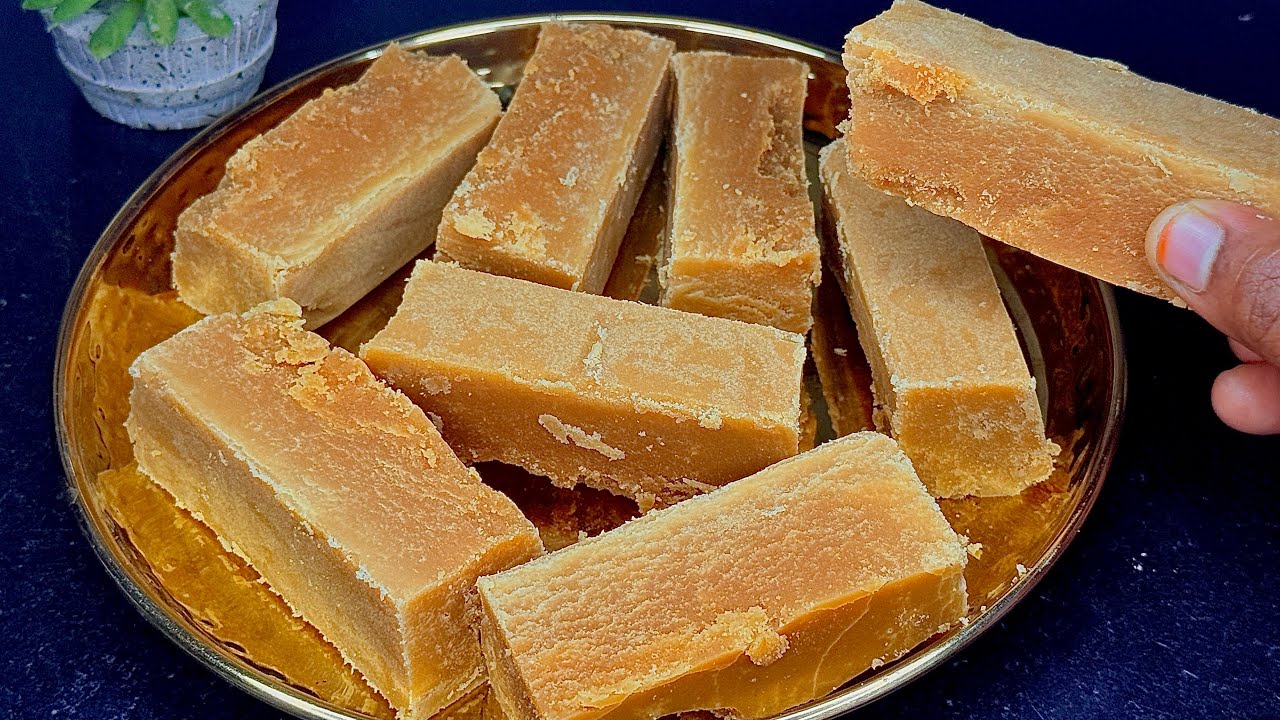 பொட்டுக்கடலை வைத்து வாயில் வச்சதும் கரையும் ஸ்வீட் இந்த மாதிரி செஞ்சு பாருங்க|fried gram mysorepak 