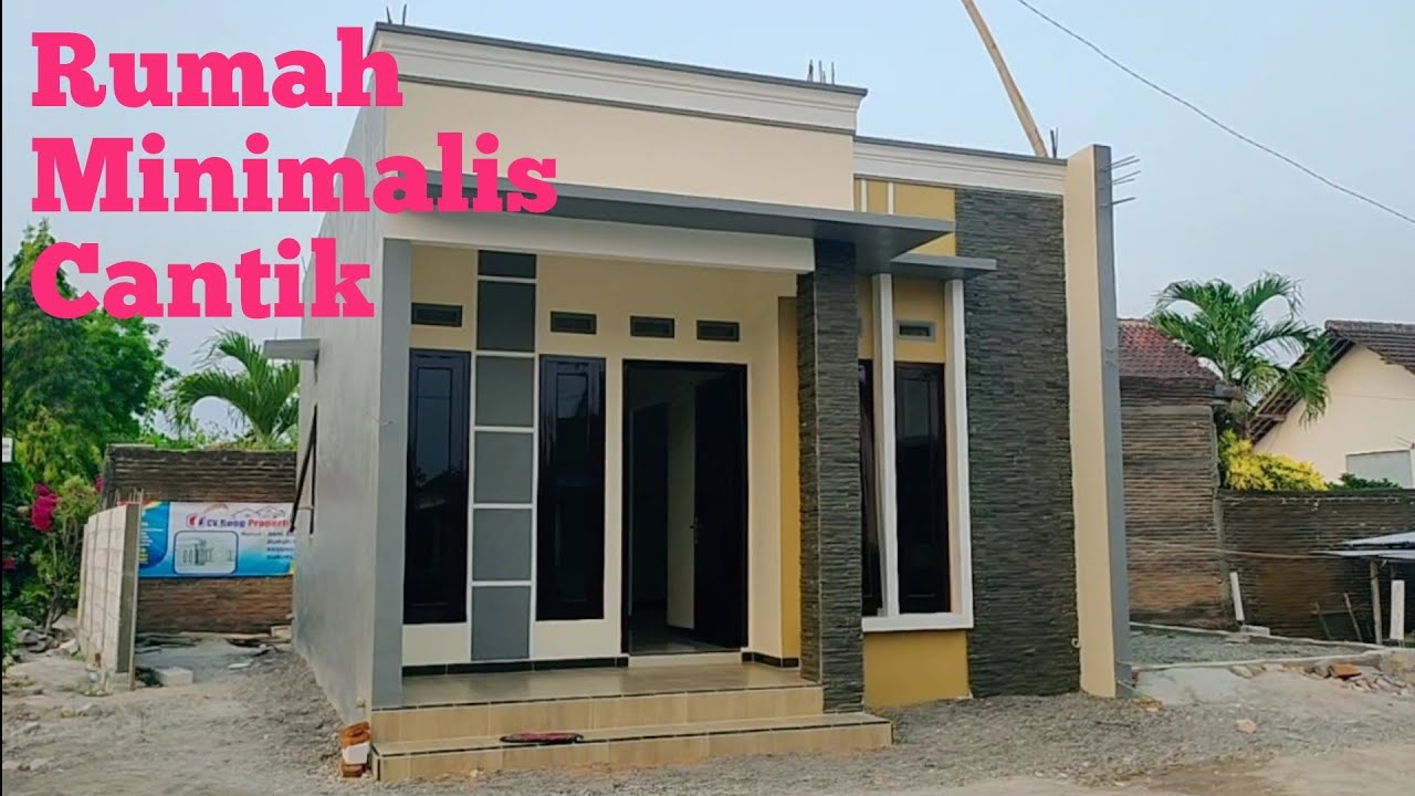RUMAH MINIMALIS 5,5X8 DGN L SUDAH VINIS