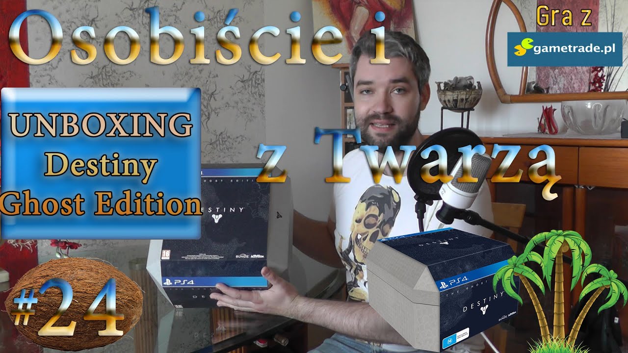 Vlog - Unboxing Destiny Ghost Edition pl - Osobiście i z Twarzą #24