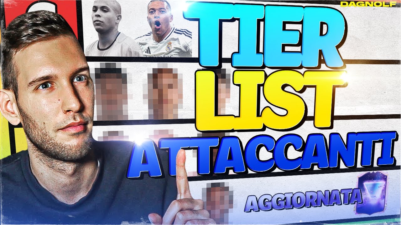 TIERLIST ATTACCANTI AGGIORNATA || FC25