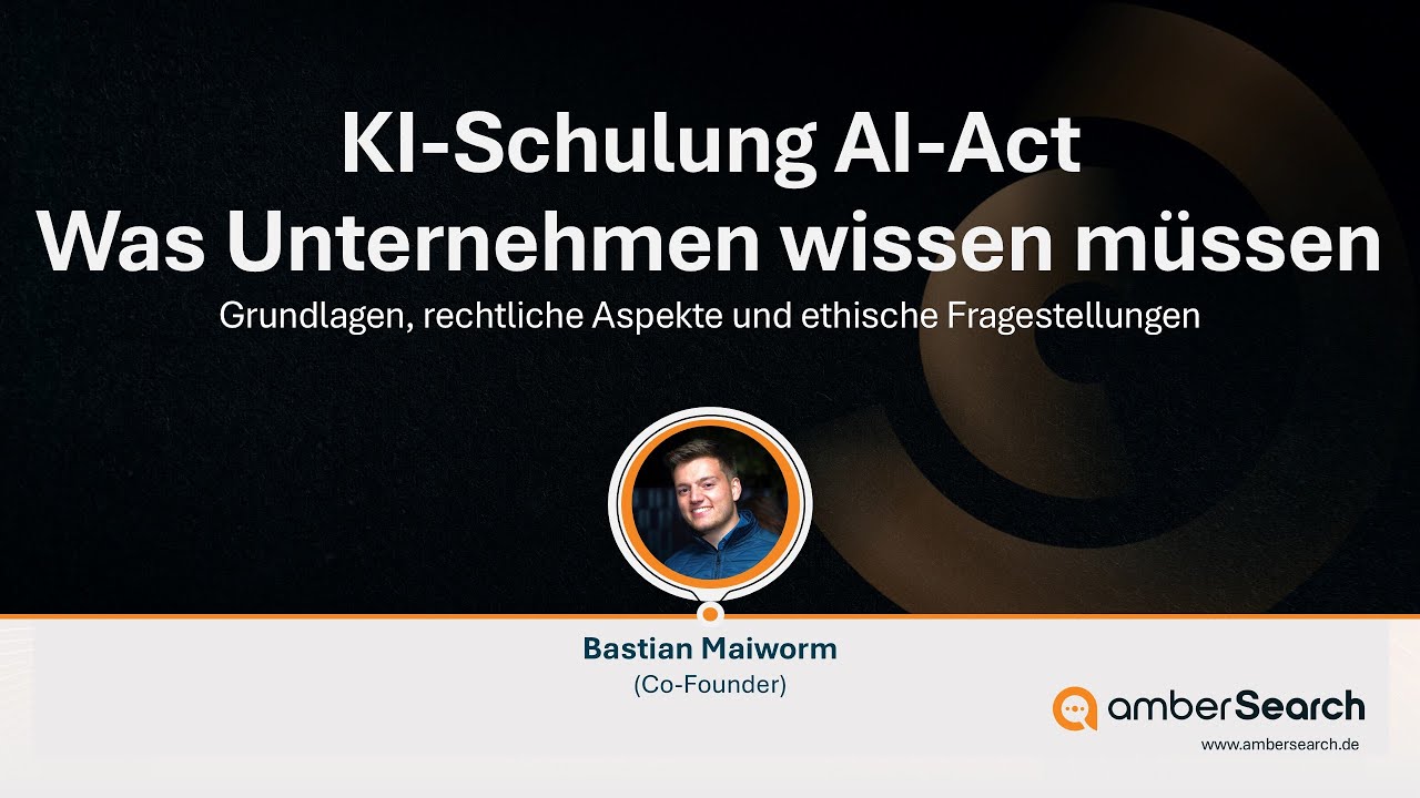 Kostenlose KI-Schulung gem. AI-Act Artikel 4 KI-VO
