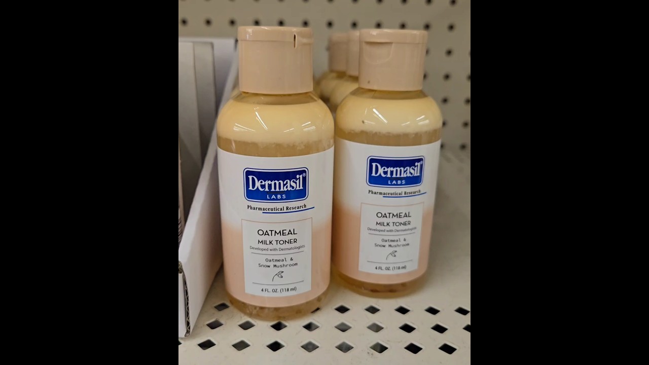 Oatmeal Milk Toner From Dermasil!