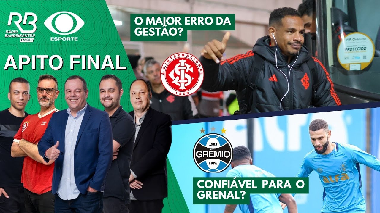 CASO FERNANDO &Eacute; O PIOR DO INTER? | GR&Ecirc;MIO PODE CONFIAR EM WAGNER LEONARDO? - Apito Final (17/09/25)