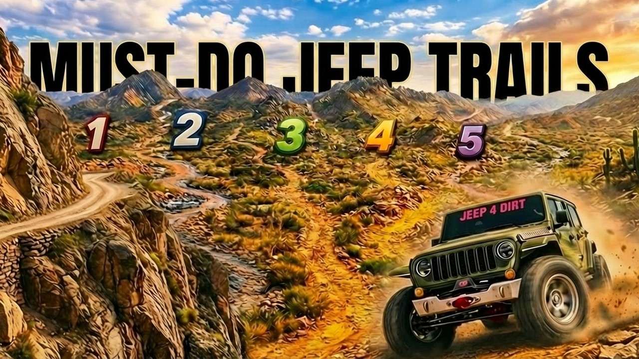 Best 5 Off-Road Trails Near Phoenix Arizona – Countdown to #1