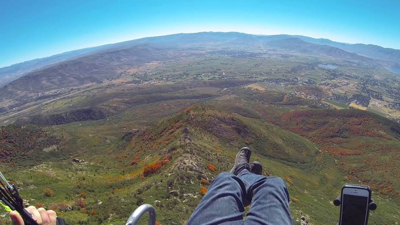 Butt Landing and Ridge Soaring - Paramotor Radness
