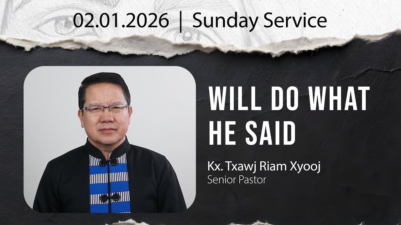 02-01-2026 | Sunday Service 
