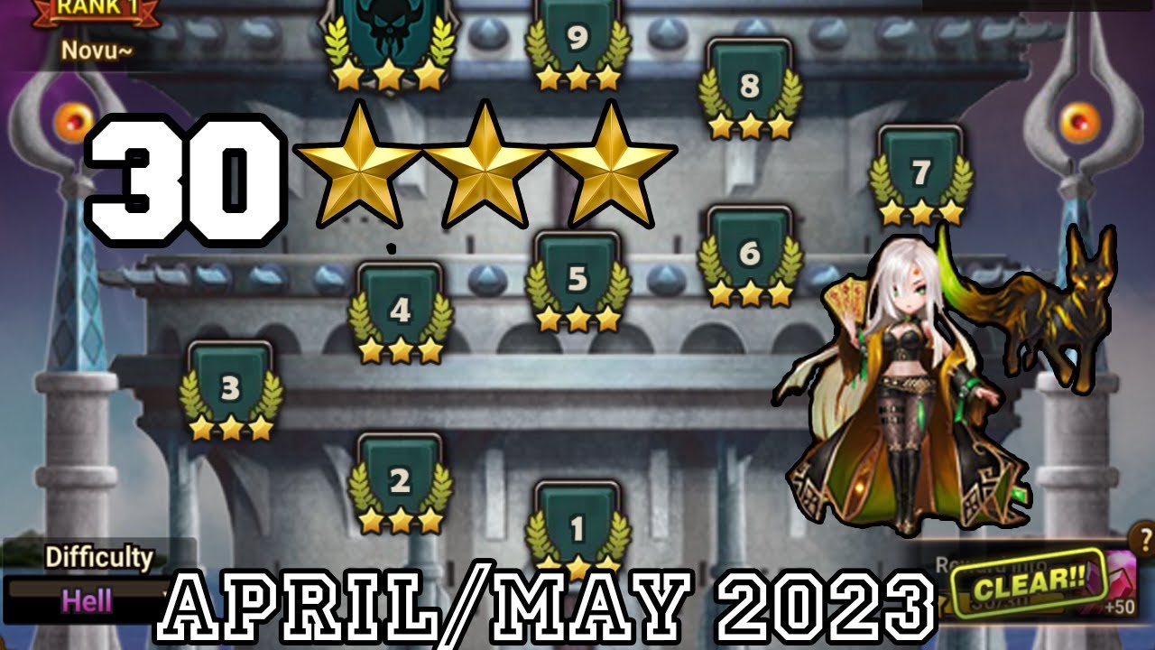 TOA Hell 30 Star Clear April/May 2023 *Summoners War*