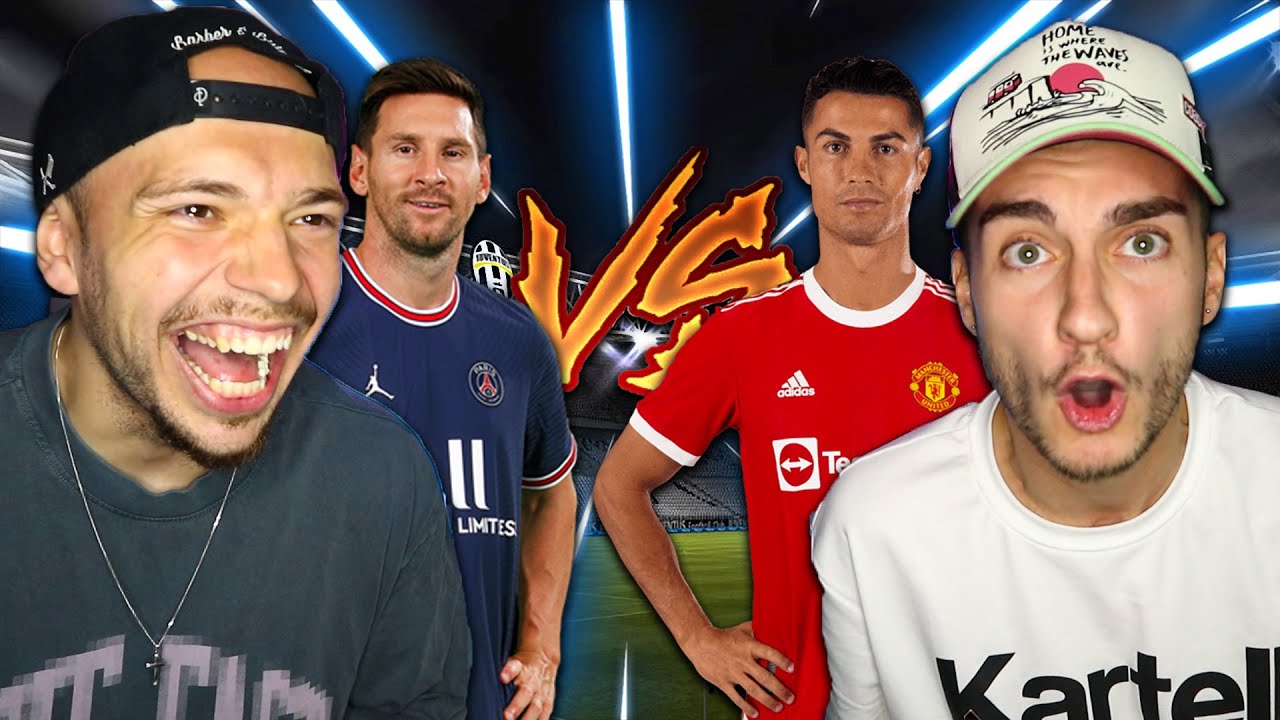 RONALDO VS MESSI FIFA 22 CHALLENGE! WER IST DER 🐐?