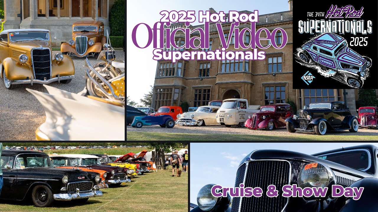 2025 Hot Rod Supernationals Official Video - Part Two, Cruise and Show Day