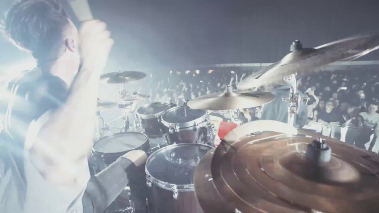 Lower Than Atlantis - 'WORK FOR IT' Eddy Thrower drum cam