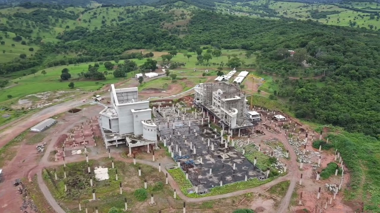 Voo de drone em Trindade- Goiás