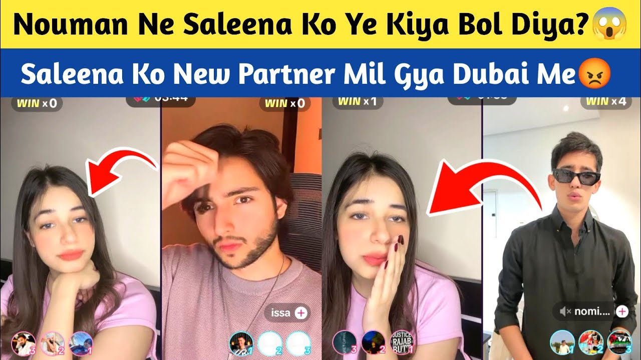 Nouman Ne Saleena Ko Ye Kiya Bol Diya?😱 | Saleena Ko New Partner Mil Gya Dubai Me😡 | Haileena