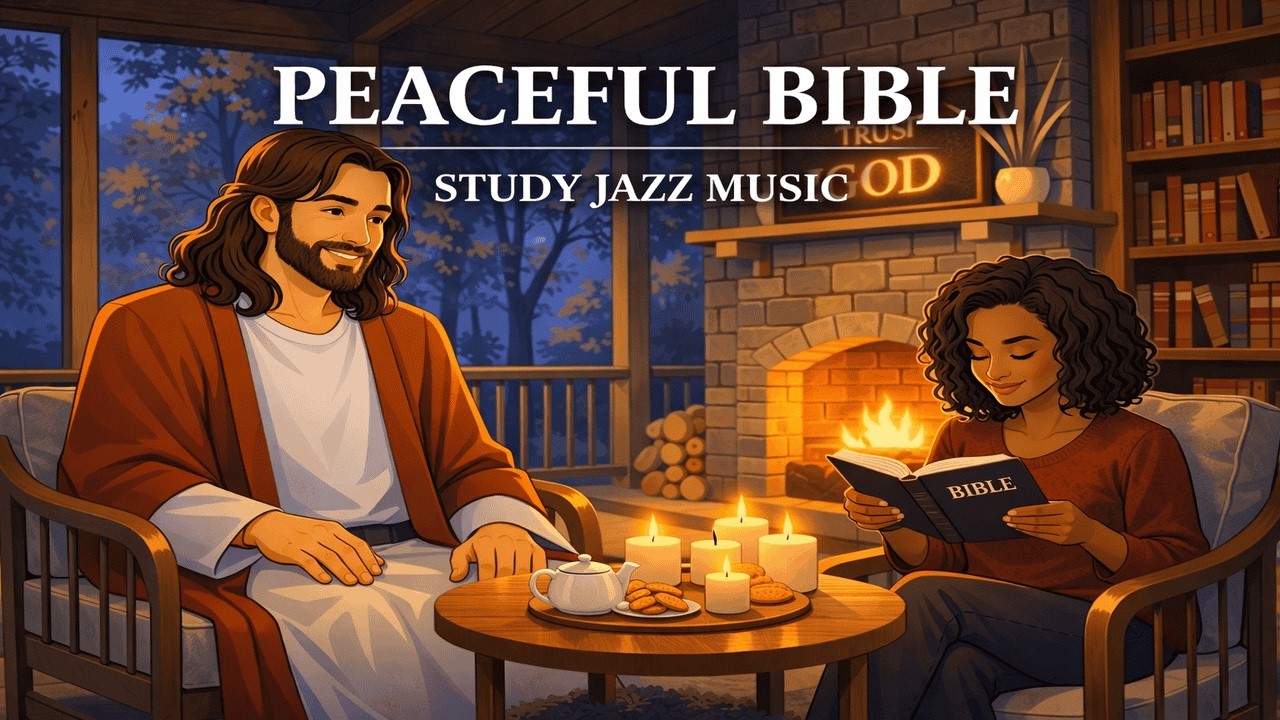 Christian Jazz Playlist ✨ Relaxing Worship Study Music 📖 Jazz for Work & Focus