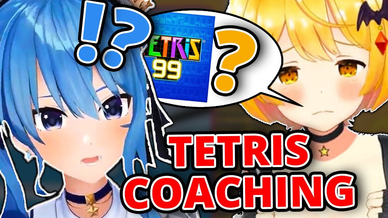 Suisei Slowly Loses Her Mind While Teaching Mel