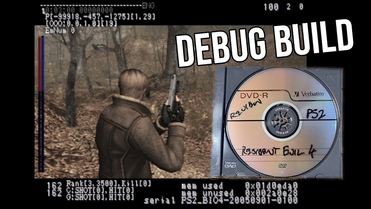 Resident Evil 4 PS2 Debug Build RELEASE!!!