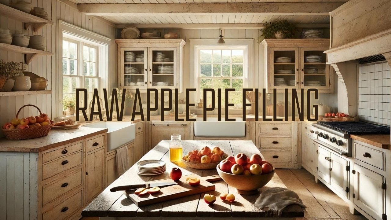 Homemade Apple Pie Filling for Canning 🍏 | Raw-Pack, No Refined Sugar!
