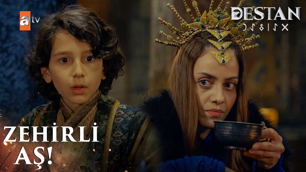 Hanlık sofrasındaki zehri Sakat Tegin fark etti! - Destan 12. Bölüm