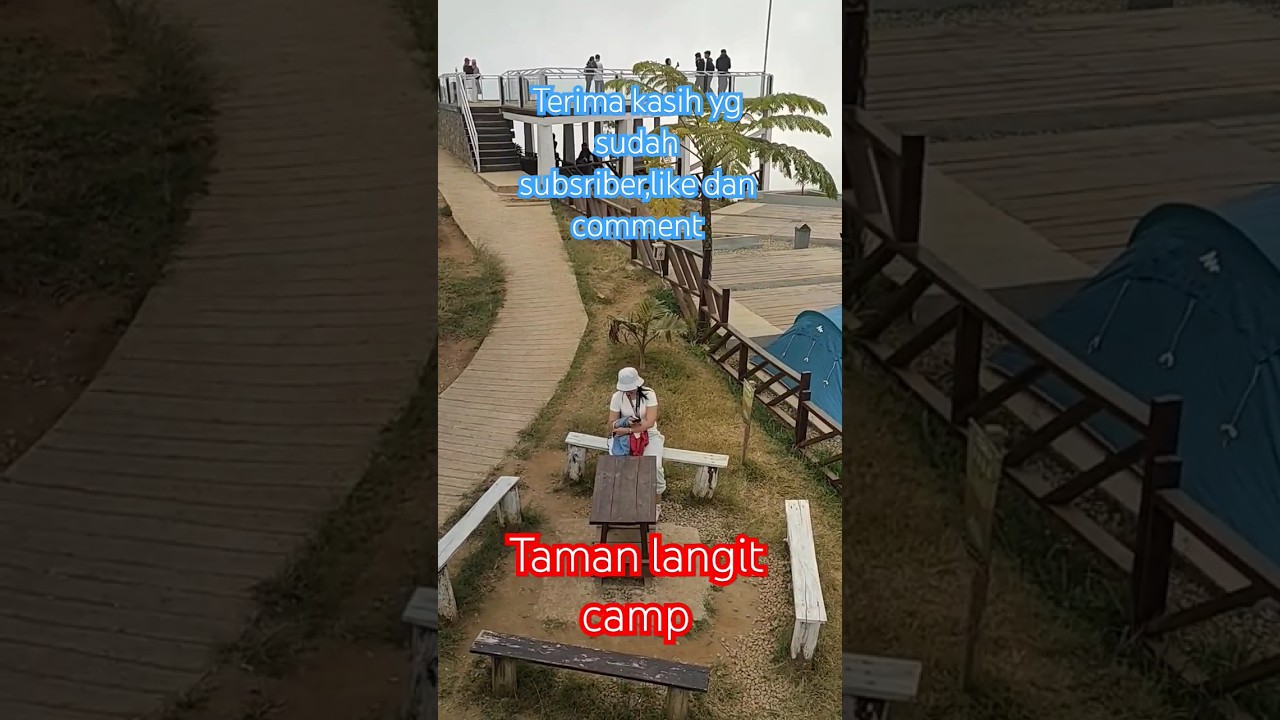 wisata: Taman Langit camping area 3670 mdpl pengalengan bandung#wisatahit