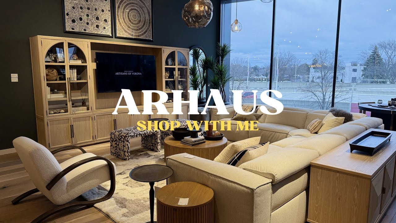 Arhaus : Early Spring 2026 | Warm Neutrals | Interior Design Trends |  Spring Home Decor Ideas