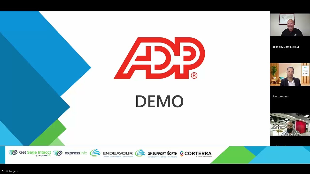 ADP Webinar for Payroll and Workforce Now with Get Sage Intacct