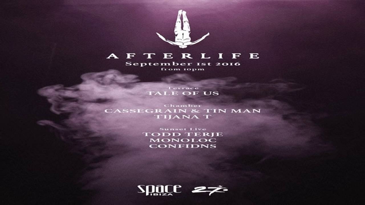 Tale Of Us @ Afterlife, Space Ibiza, Spain (01.09.2016)